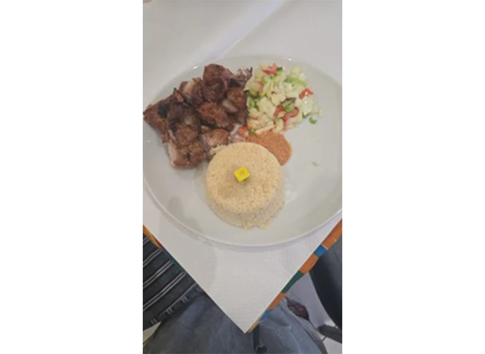 Attiéké croupion de dinde