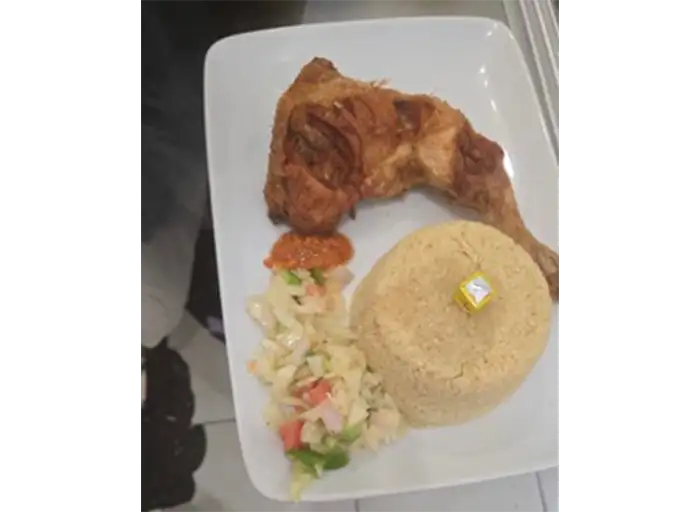 Attiéké poulet