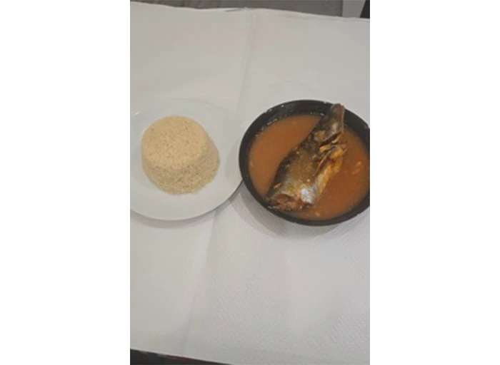 Attiéké soupe  Machoirons