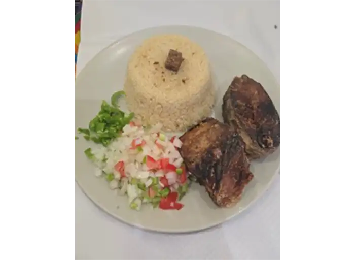 Garba ( Attiéké poisson thon )