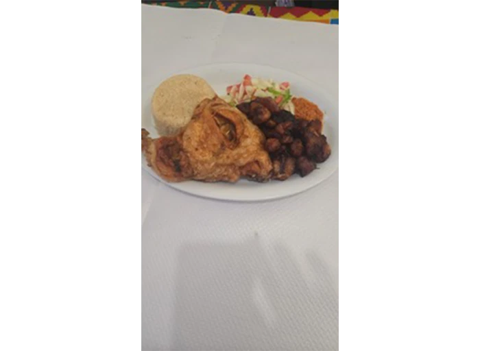 Attiéké poulet supplément alloko